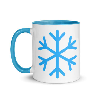 Blue Snowflake 11oz Mug